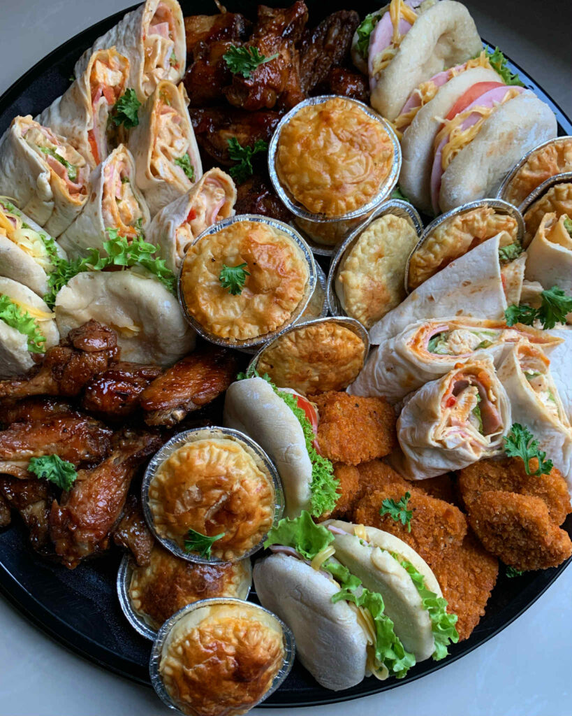 A delicious platter from Food By The Foodies Catering in Hlabisa.